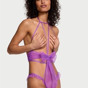 Victoria's Secret Purple Lace Lingerie Set